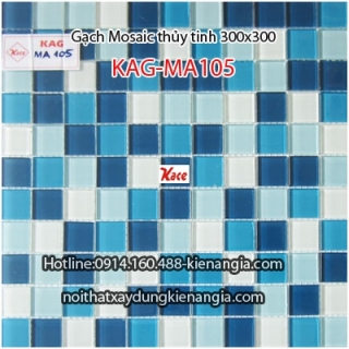 Gạch Mosaic thủy tinh 300x300 KAG-MA105