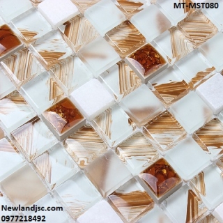 Gạch Mosaic trang trí trộn màu MT-MST080