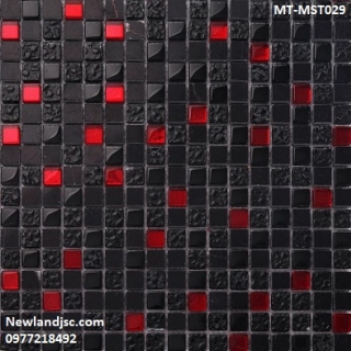 Gạch Mosaic thủy tinh trộn màu MT-MST029