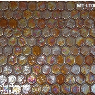 Gạch Mosaic trang trí lục giác MT-LT0048